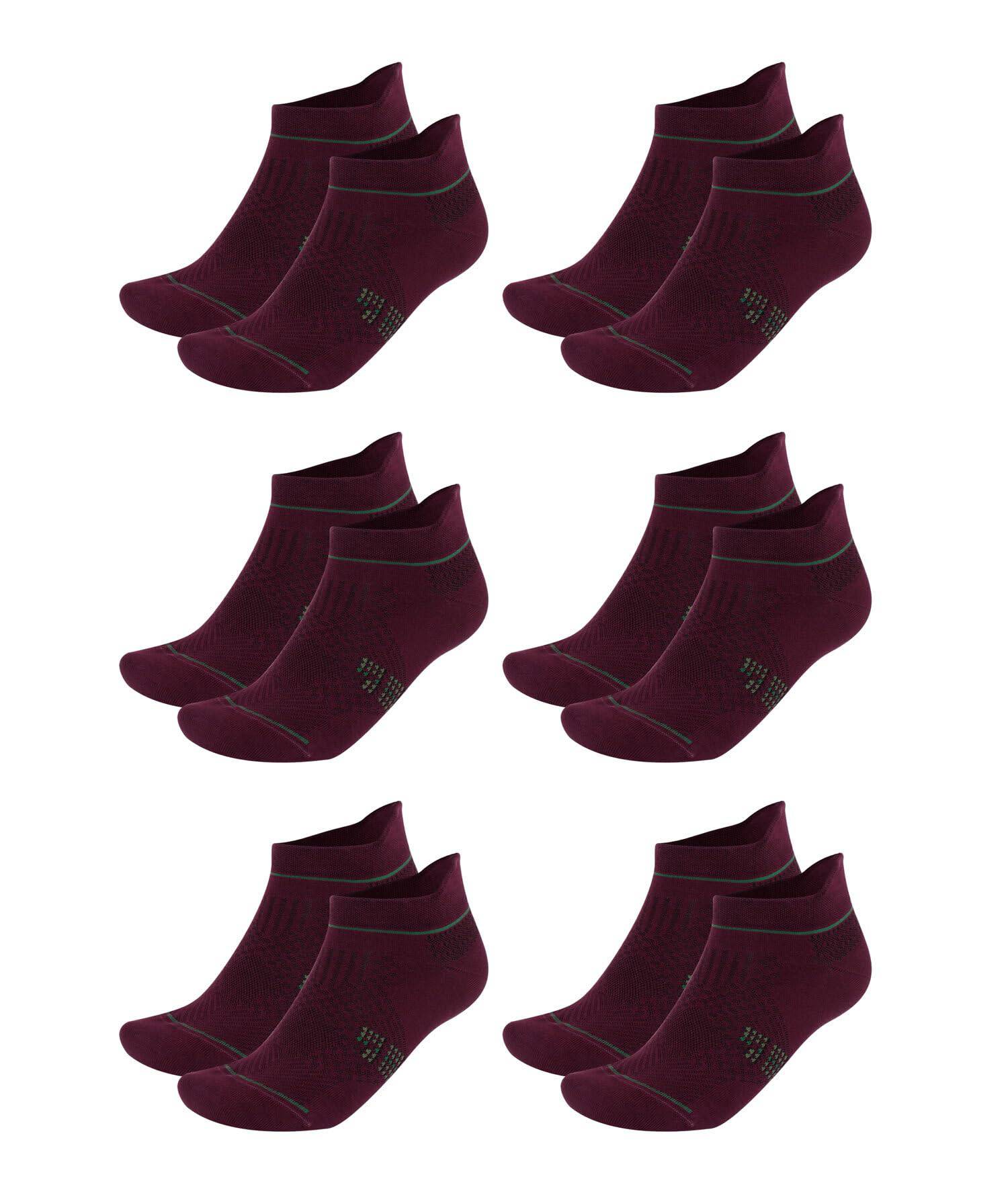 Men's & Women's Bamboo Ankle Socks 6-Pack Bambooven