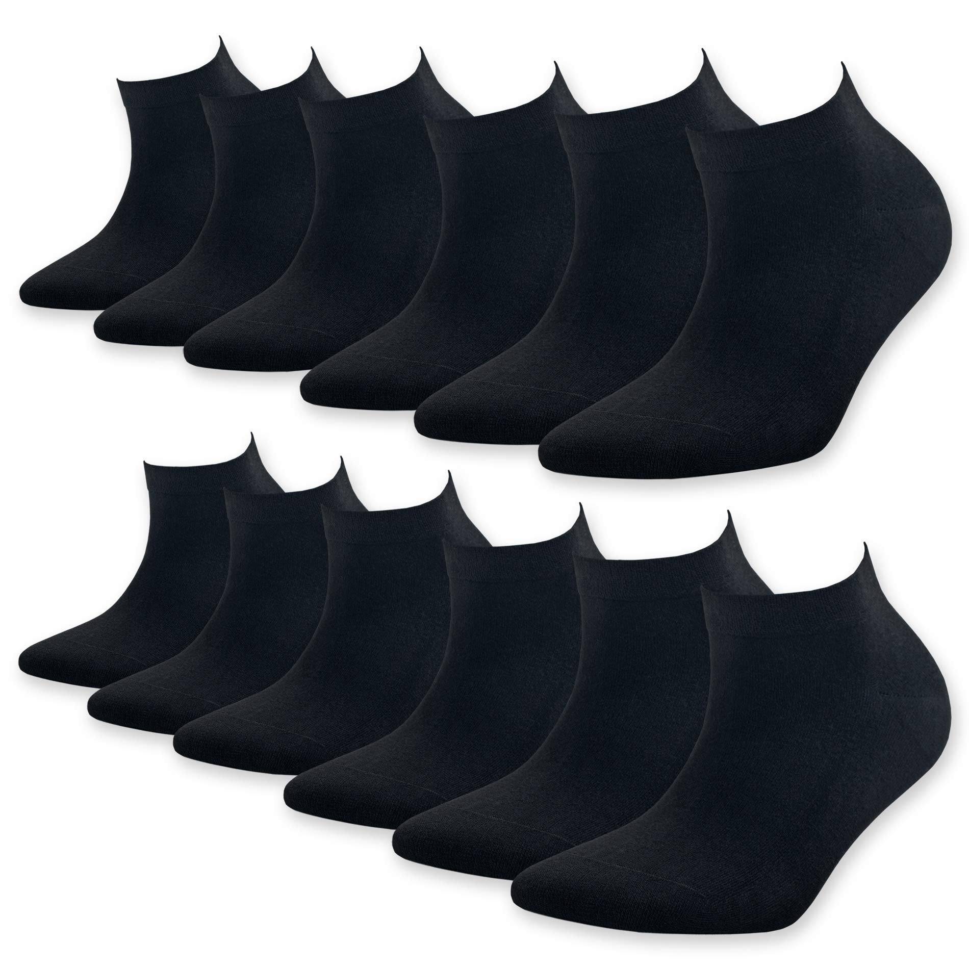 Men's & Women's Bamboo Ankle Socks 6-Pack Bambooven