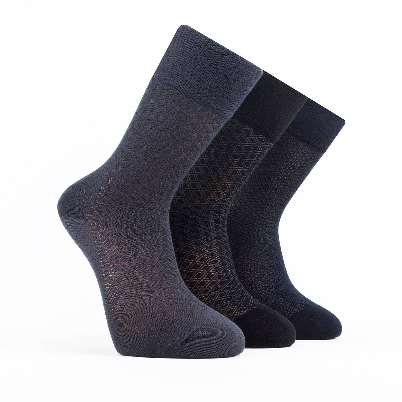 Men’s Bamboo Lightweight Dress & Trouser Socks 3-Pack - 509 Bambooven