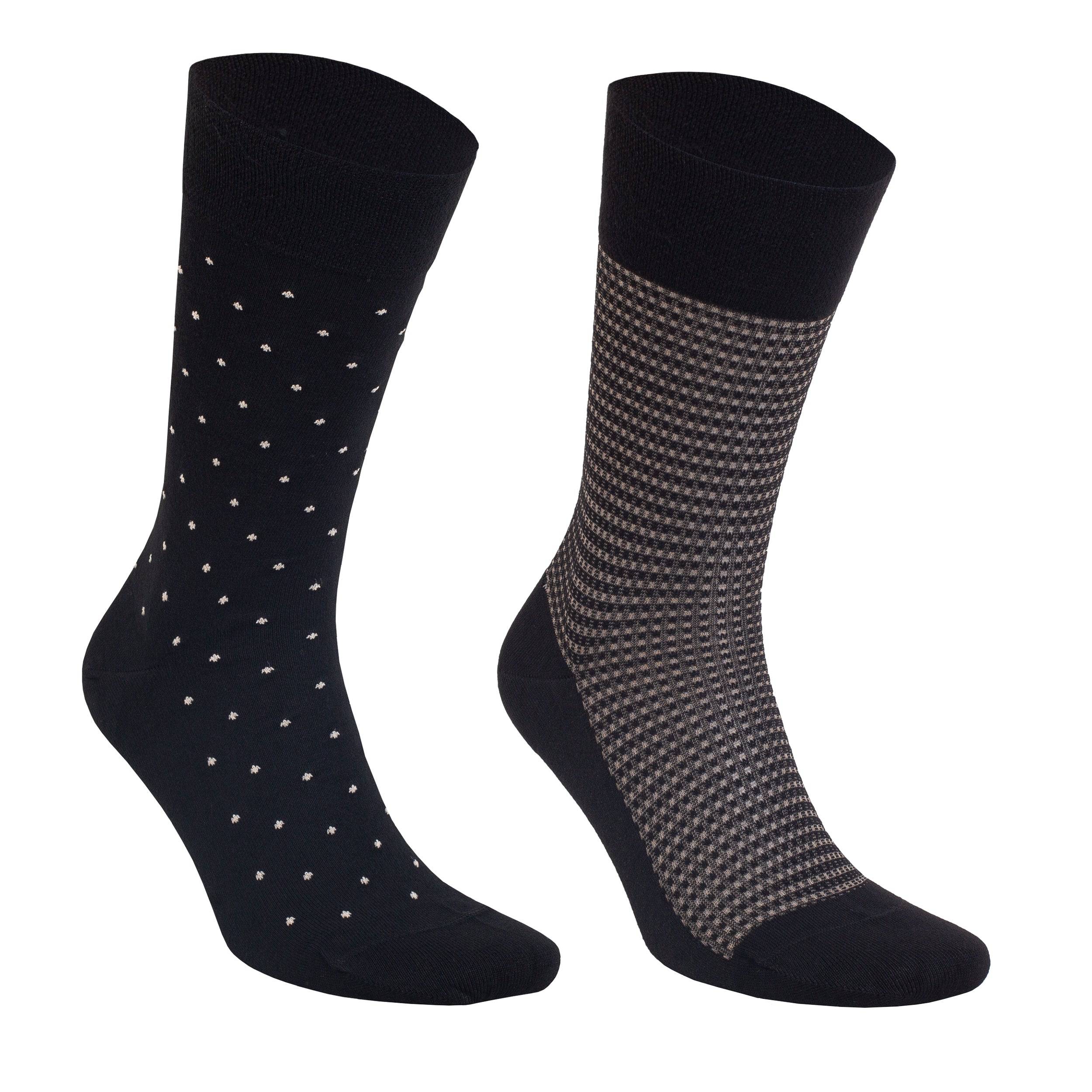 Men’s Bamboo Lightweight Dress & Trouser Socks - (8 Pack) 636 Bambooven