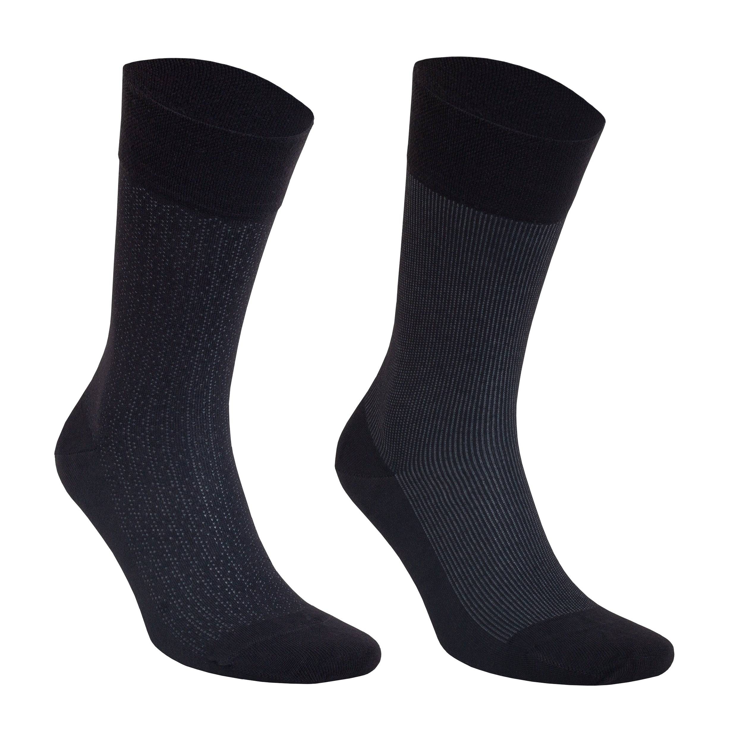 Men’s Bamboo Lightweight Dress & Trouser Socks - (8 Pack) 636 Bambooven