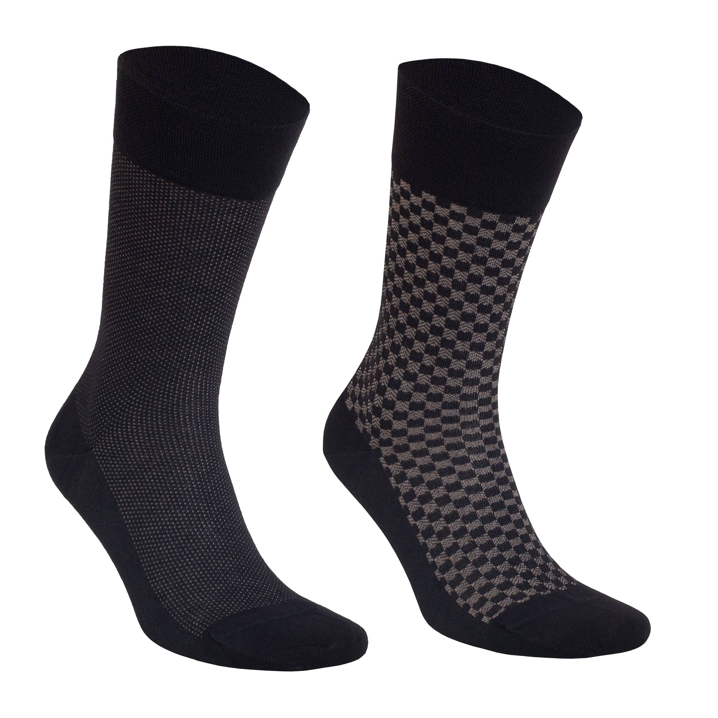 Men’s Bamboo Lightweight Dress & Trouser Socks - (8 Pack) 636 Bambooven