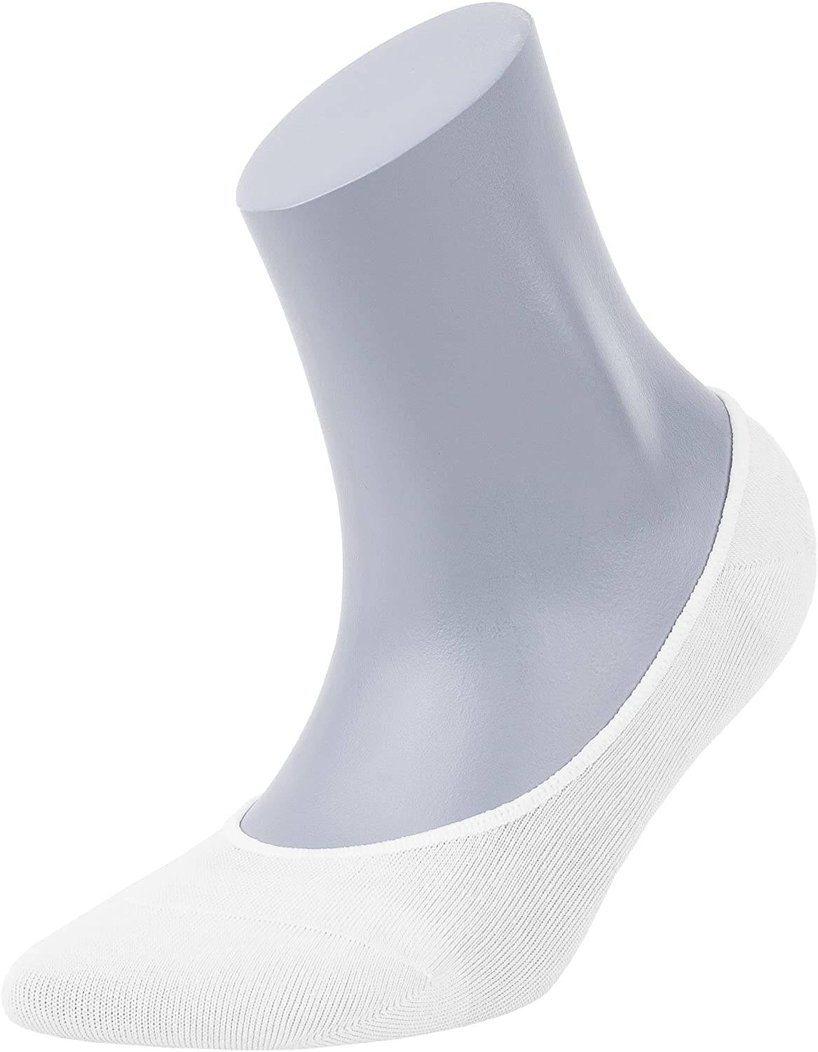 Women’s Bamboo No-Show Socks 6-Pack | Invisible, Breathable, Moisture-Wicking Socks - 612 Bambooven