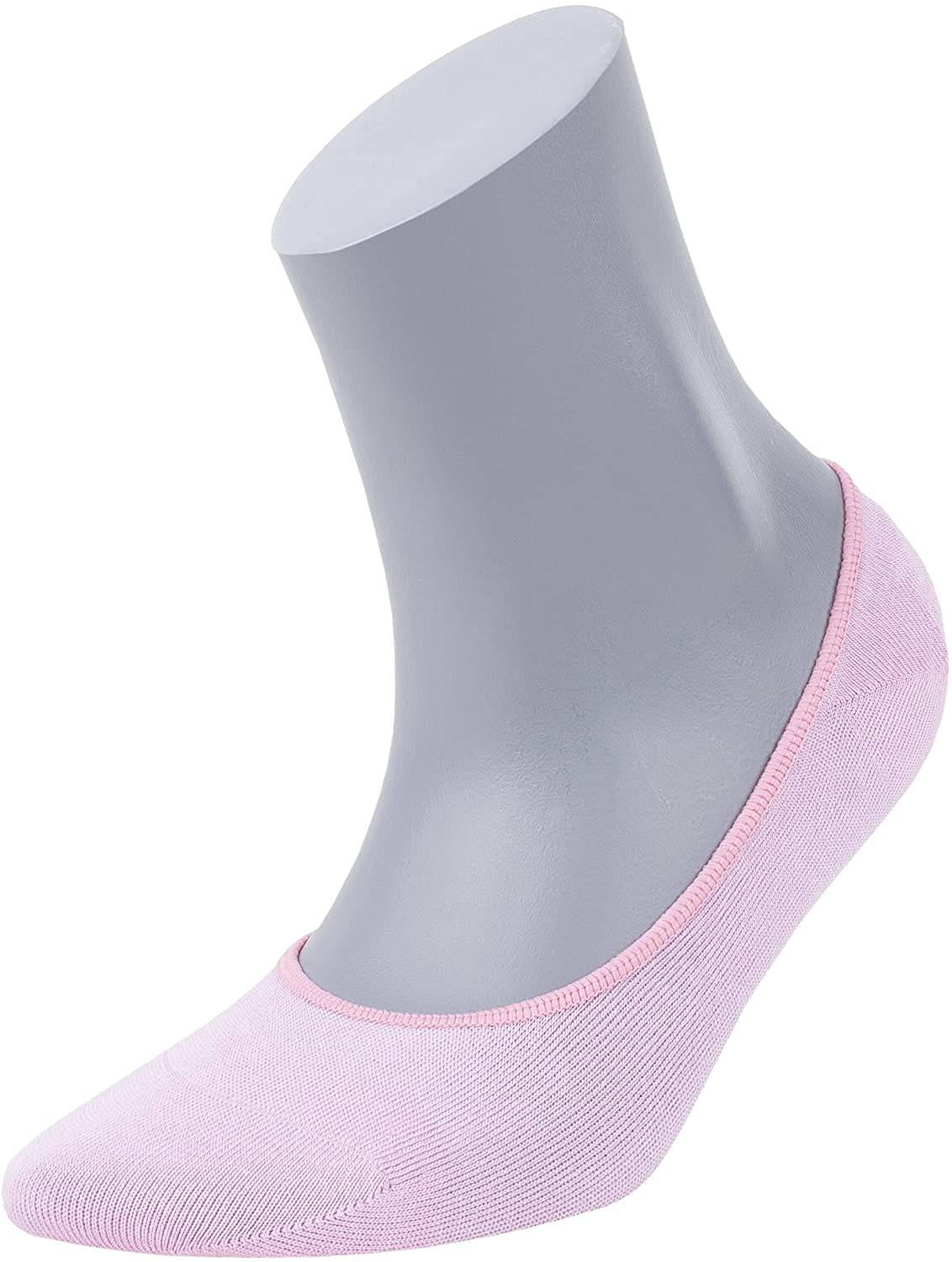 Women’s Bamboo No-Show Socks 6-Pack | Invisible, Breathable, Moisture-Wicking Socks - 612 Bambooven