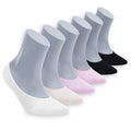Women’s Bamboo No-Show Socks 6-Pack | Invisible, Breathable, Moisture-Wicking Socks - 612 Bambooven