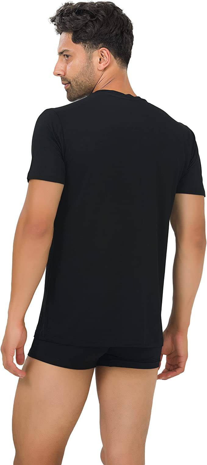 Men’s Bamboo Crew Neck Undershirts 3-Pack Bambooven