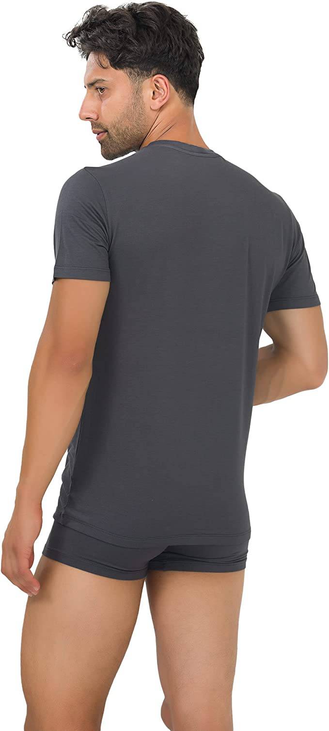 Men’s Bamboo Crew Neck Undershirts 3-Pack Bambooven