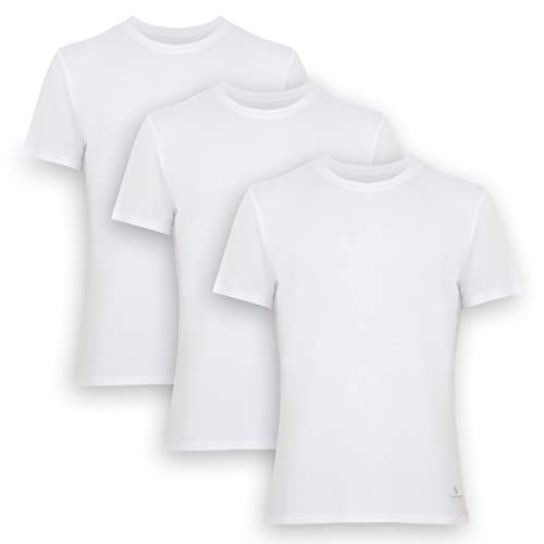 Men’s Bamboo Crew Neck Undershirts 3-Pack Bambooven