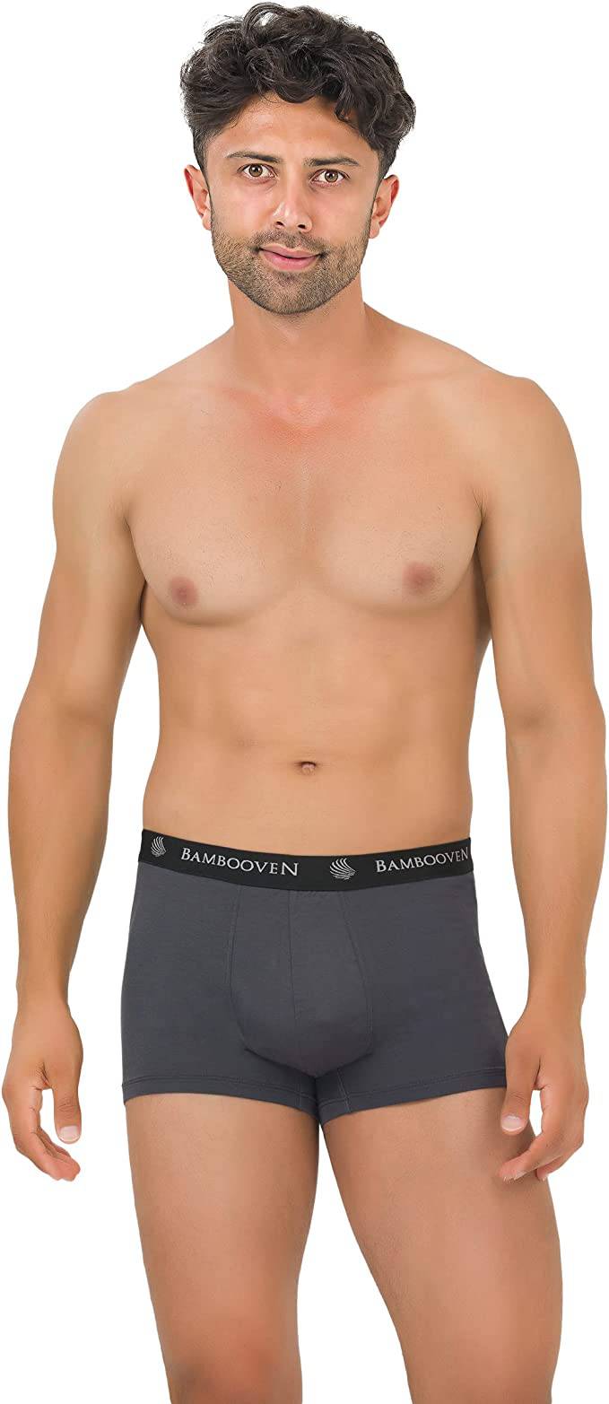 Men’s Bamboo Trunks with Pouch 4-Pack Bambooven