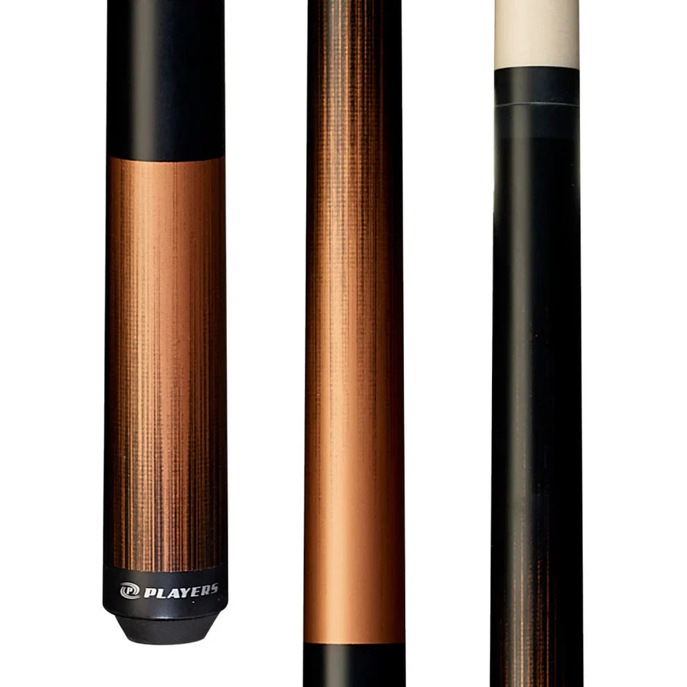 Players Captain Copper Matte Wrapless Cue C.P.Dean Company