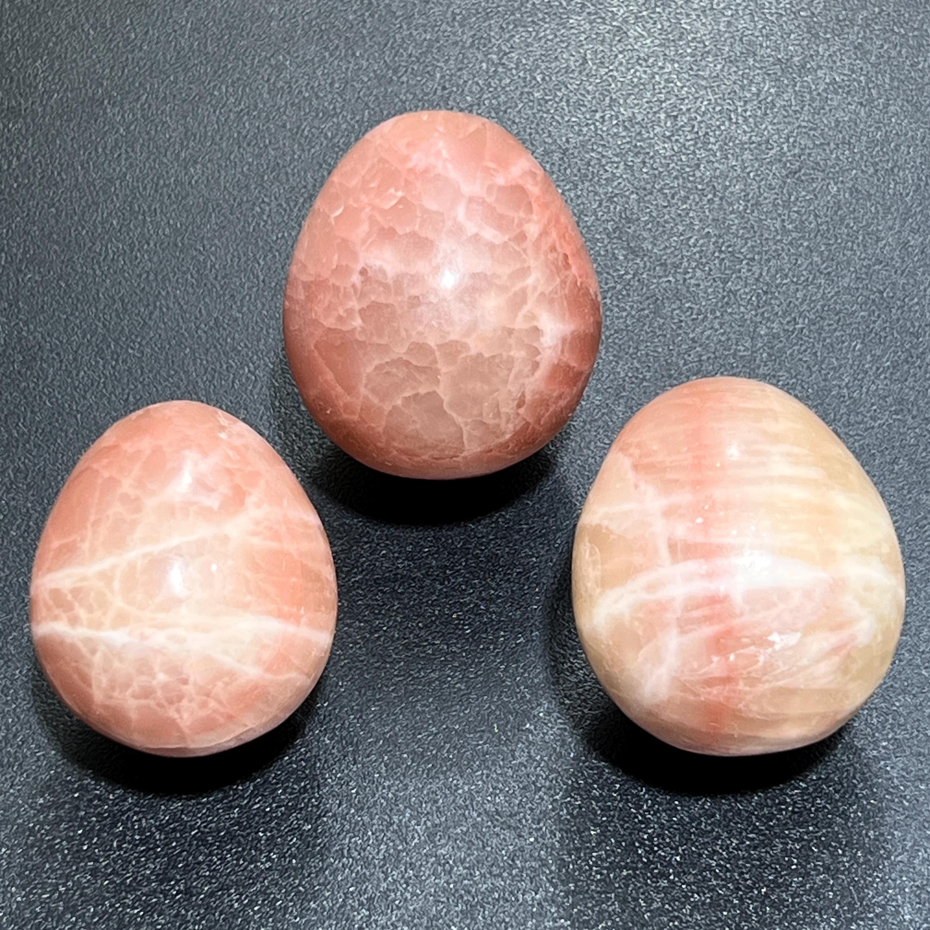 Rose Red Calcite Crystal Egg Polished Carving Wholesale Amazing Crystals