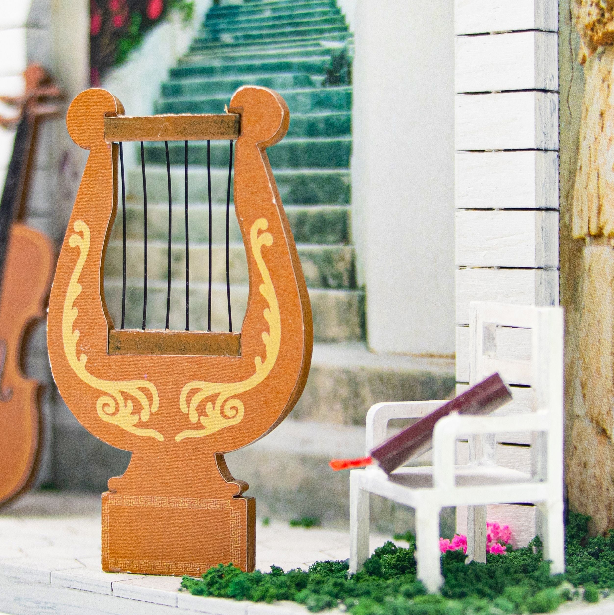 Miniature Musical Kit Colours Crafts