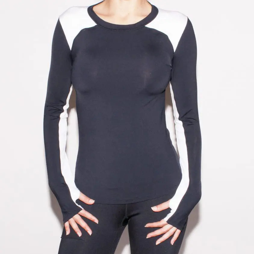 beyond tops BEYOND LONG SLEEVE TOP TangoFit