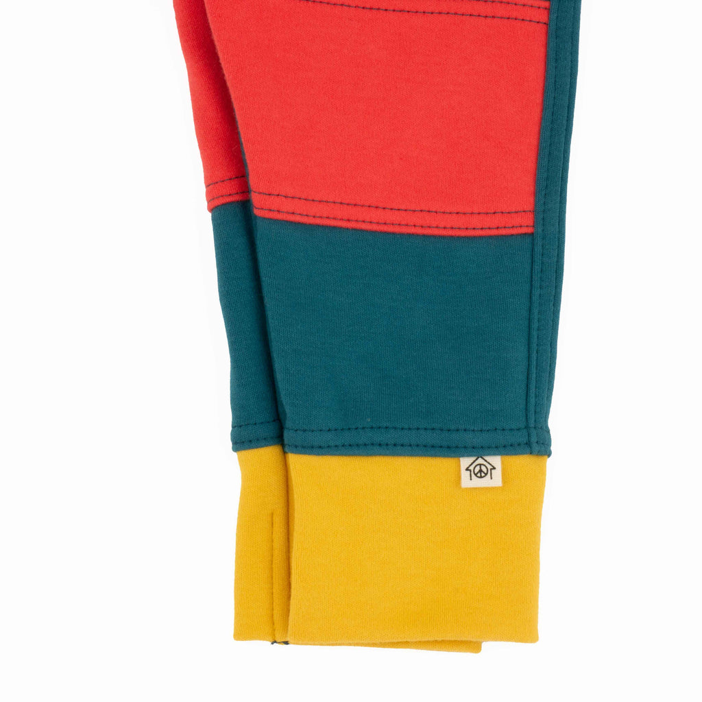 Big Kid Colorblock Joggers Peace House Studio