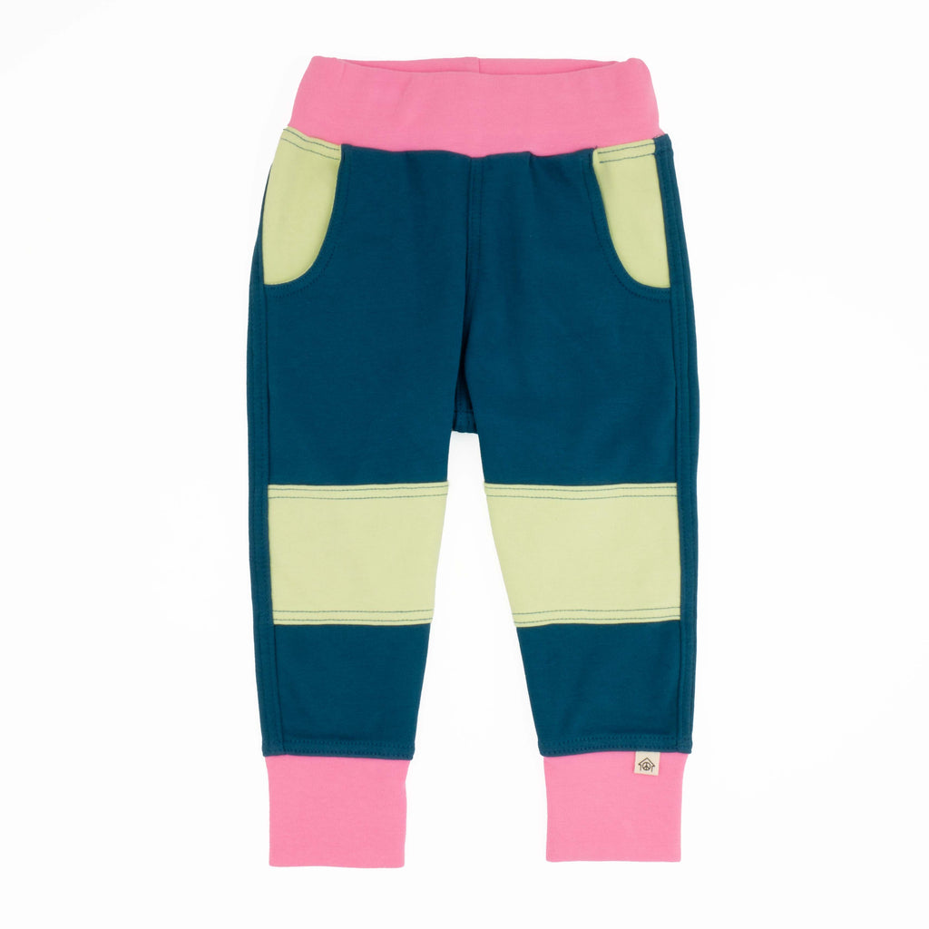 Big Kid Colorblock Joggers Peace House Studio