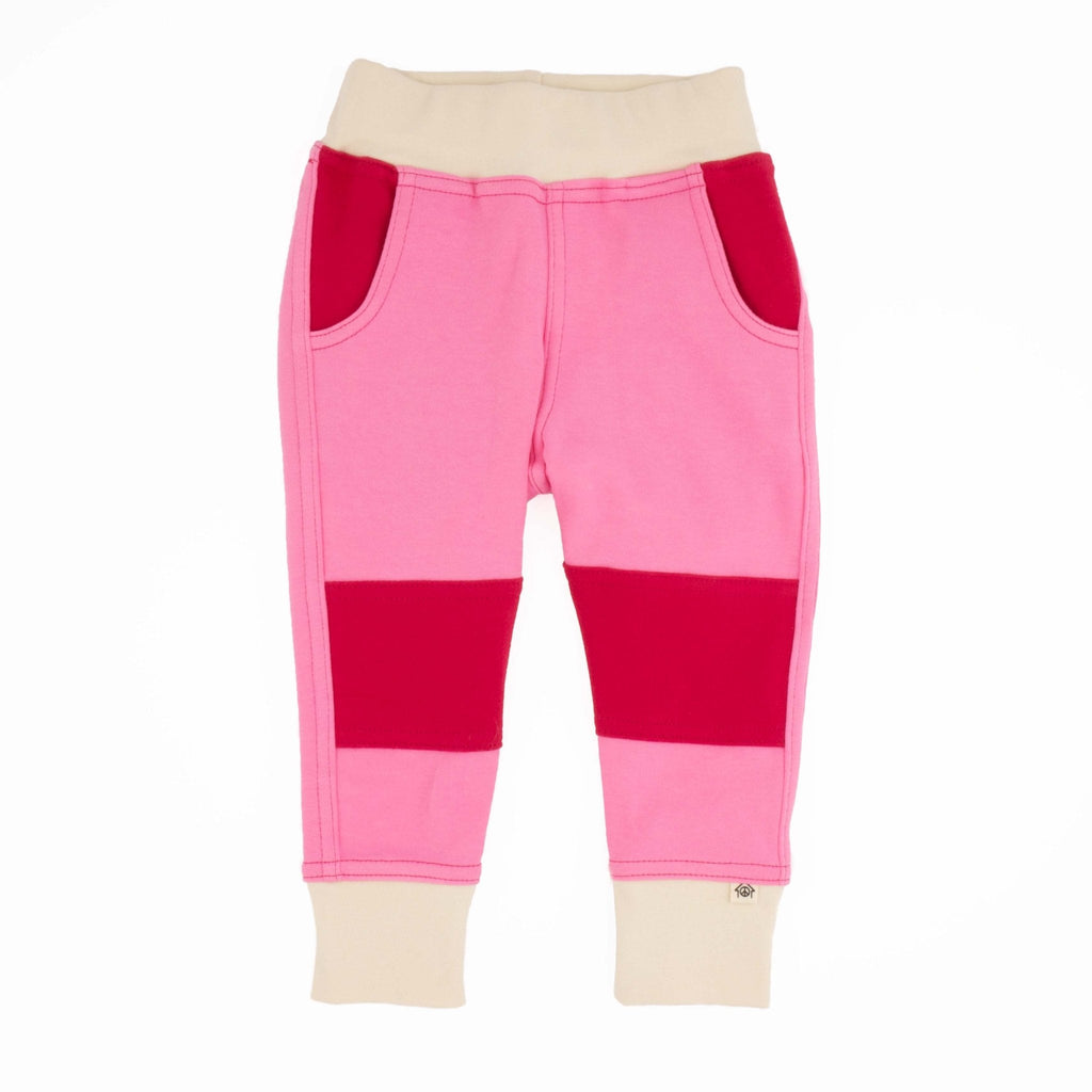 Big Kid Colorblock Joggers Peace House Studio