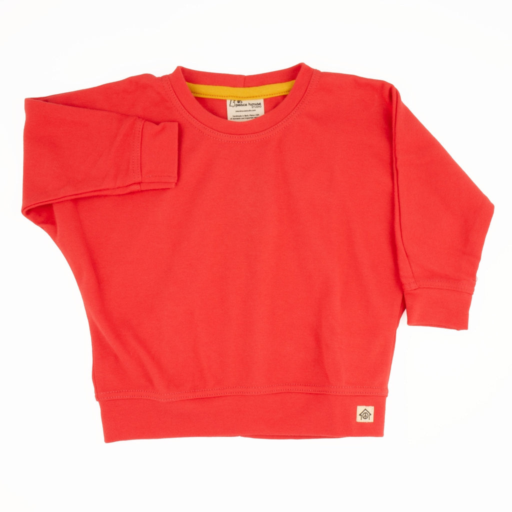 Adult Simple Sweatshirt Peace House Studio