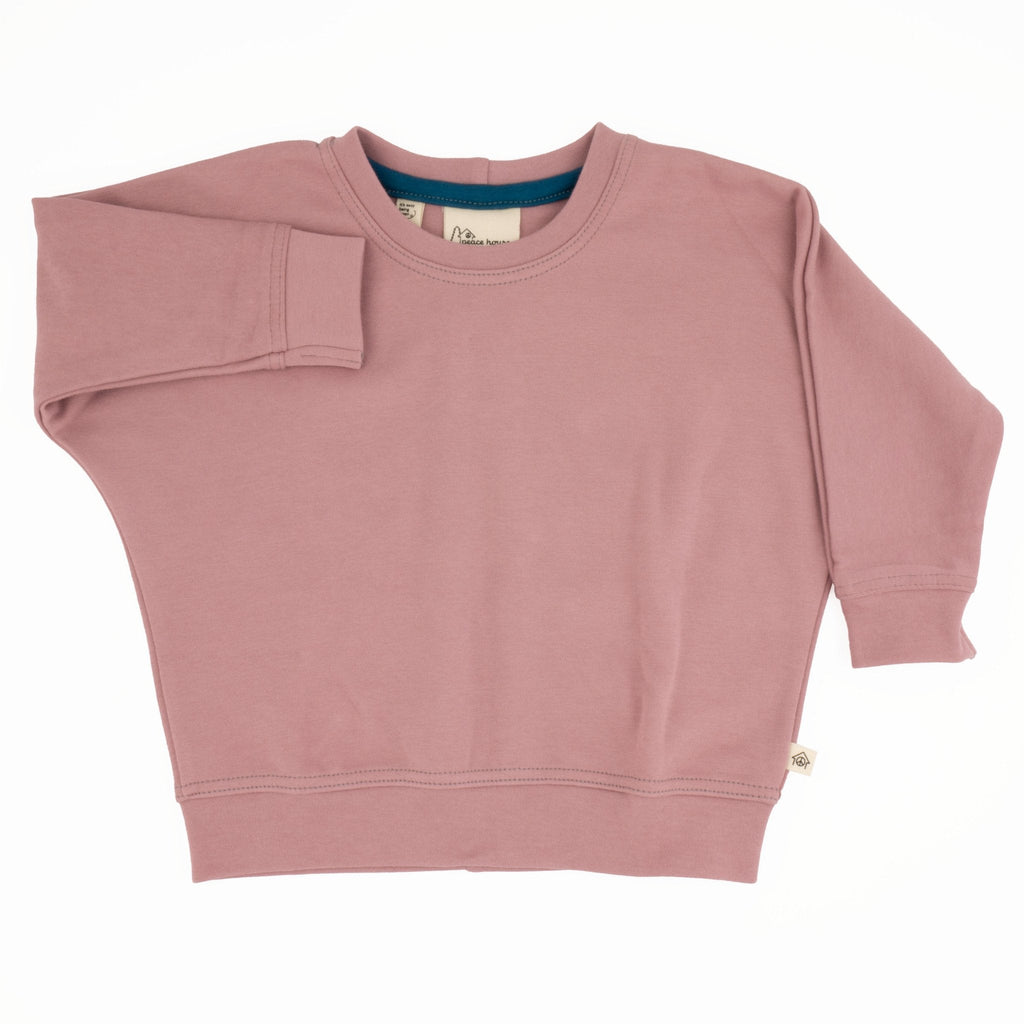 Adult Simple Sweatshirt Peace House Studio