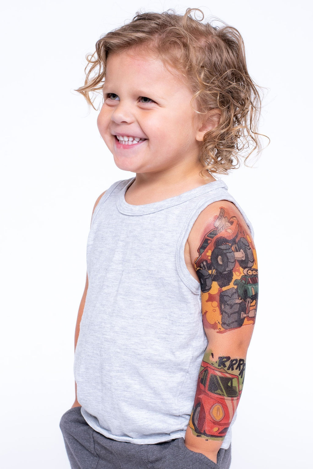 Big Wheels Full Sleeve Tattoo Tony Ray