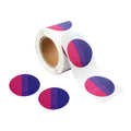 Bisexual Circle Stickers (250 per Roll) The Awareness Company