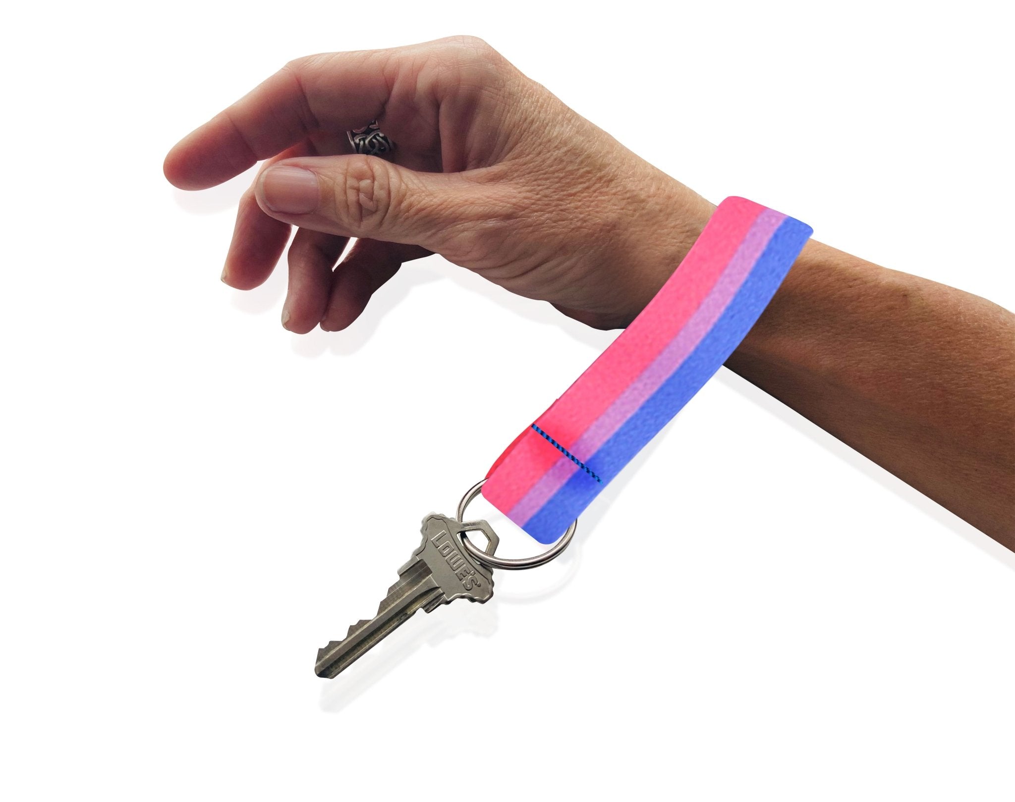 Bisexual Flag Lanyard Style Keychains The Awareness Company