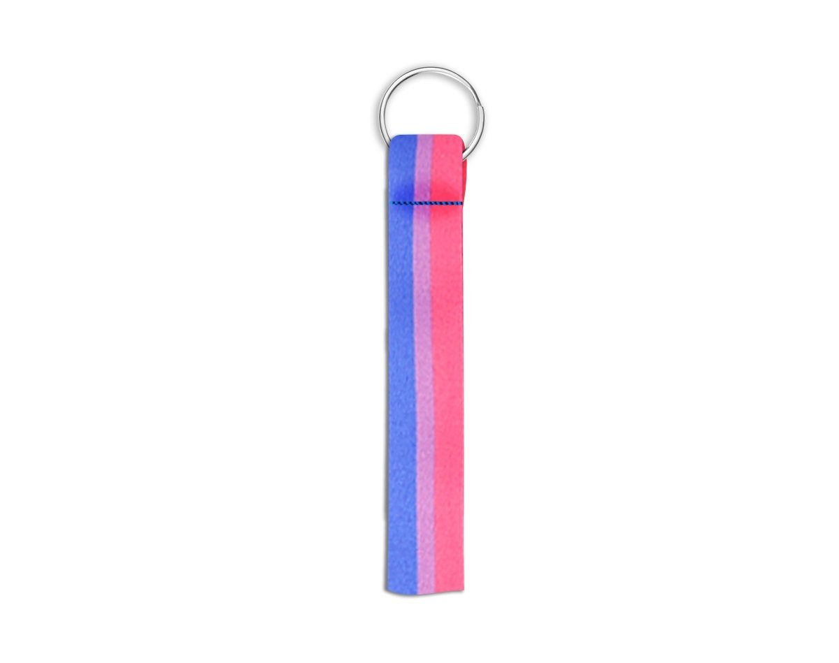 Bisexual Flag Lanyard Style Keychains The Awareness Company