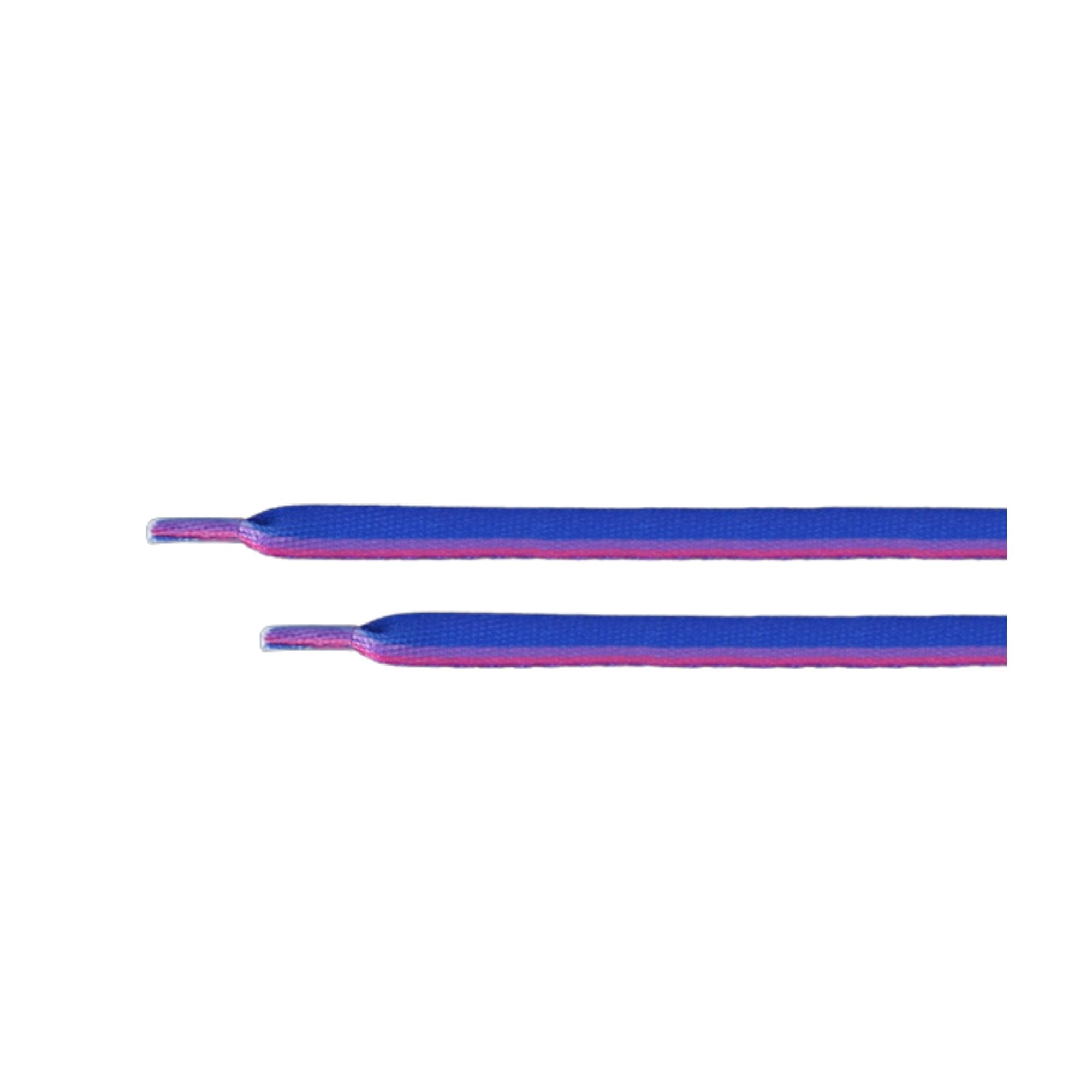 10 Pairs Bisexual Flag Shoe Laces The Awareness Company