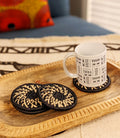 Handmade Woven Drink Coasters Set of 4 {Multiple Colors} Reflektion Design