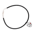 Black Cord I Love My Teacher Bracelets The Awareness Company