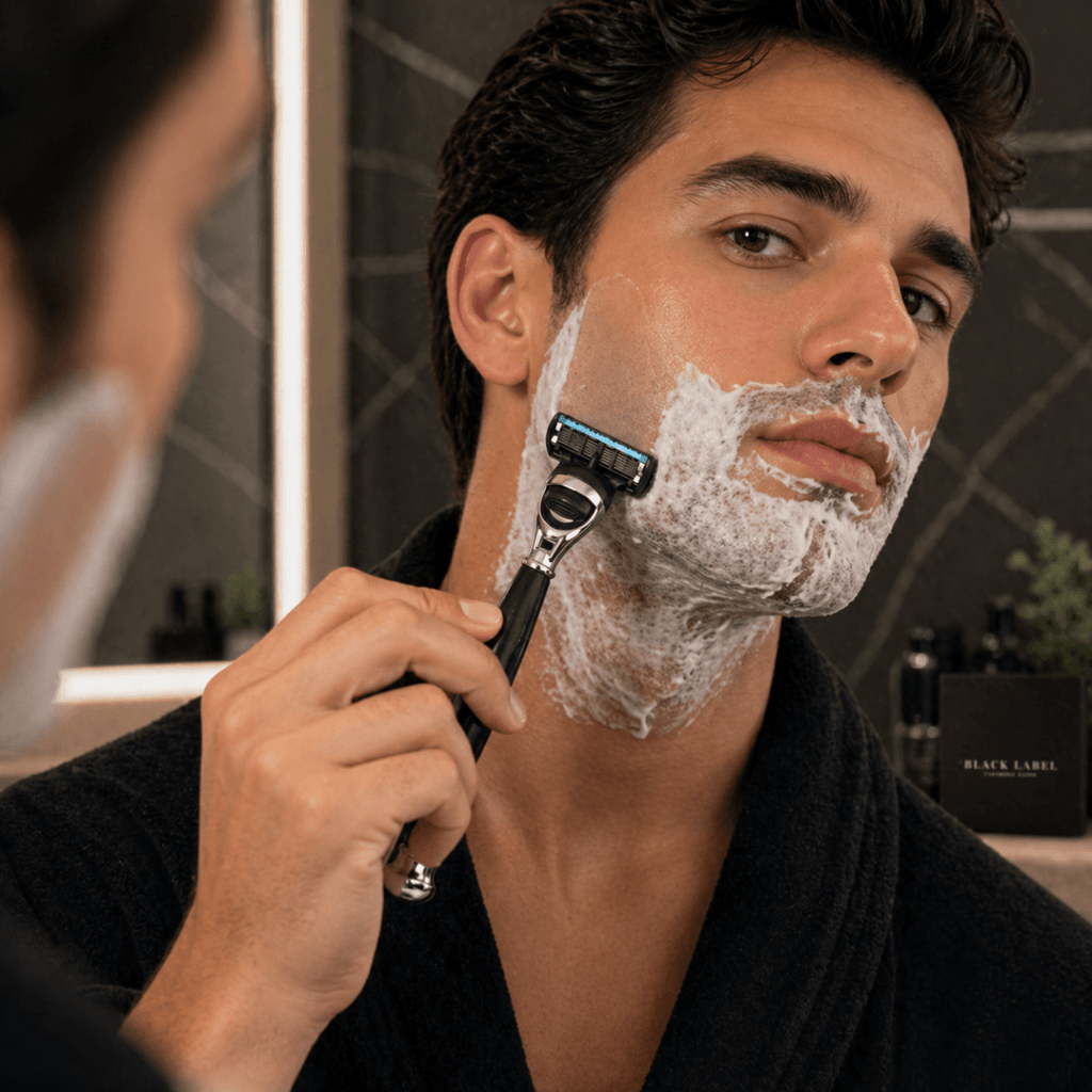 Black Label Cartridge Razor Shave Essentials
