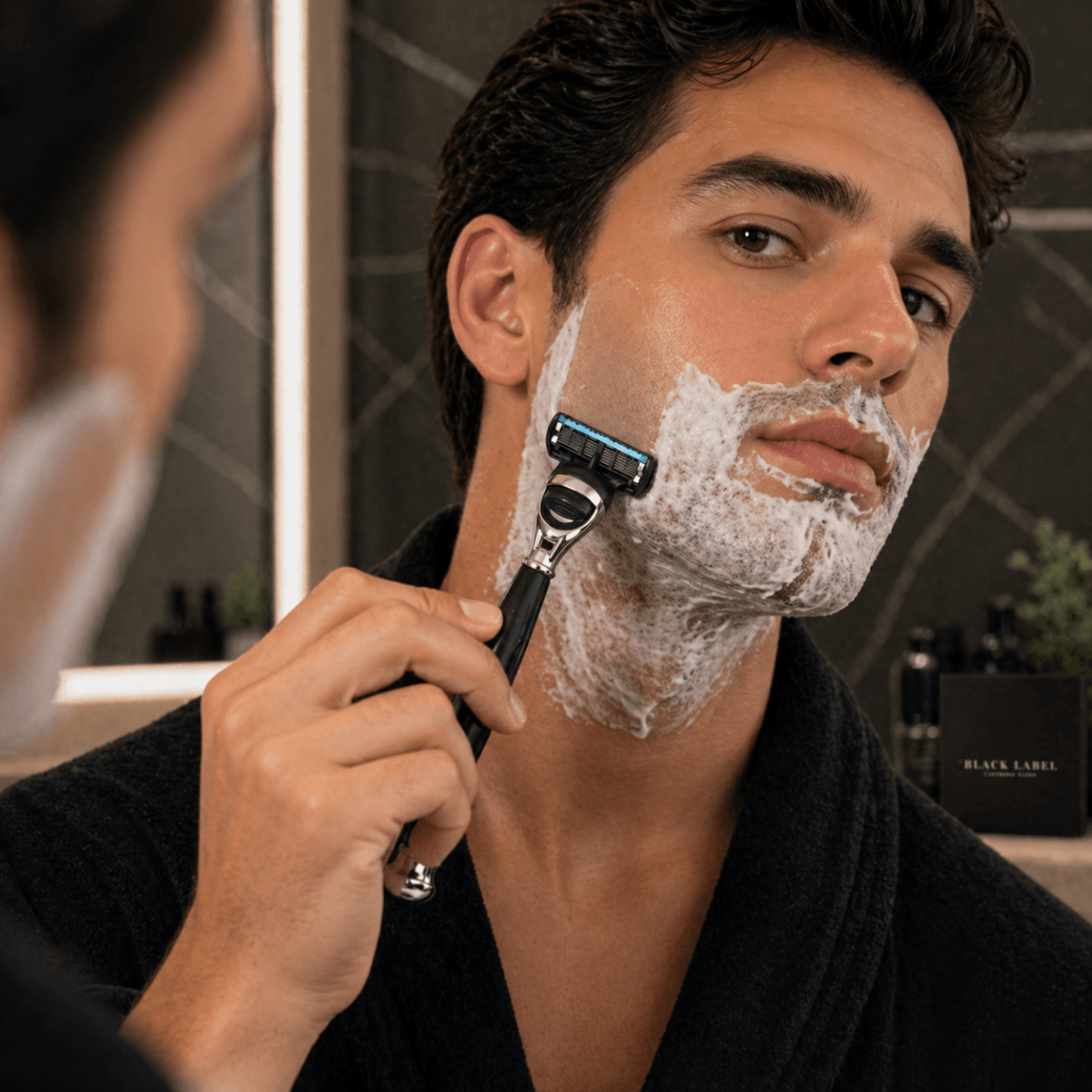 Black Label Cartridge Razor Shave Essentials