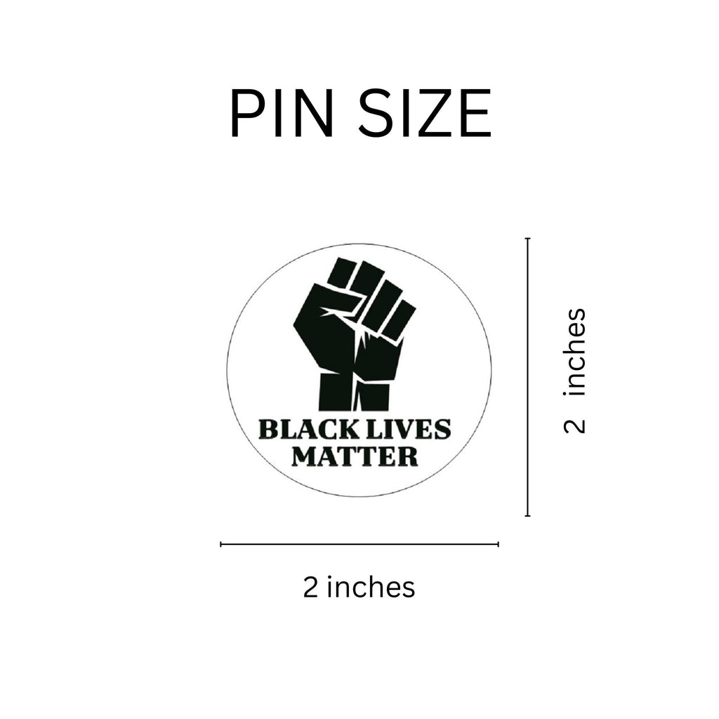 Black Lives Matter Button Pins The Awareness Company