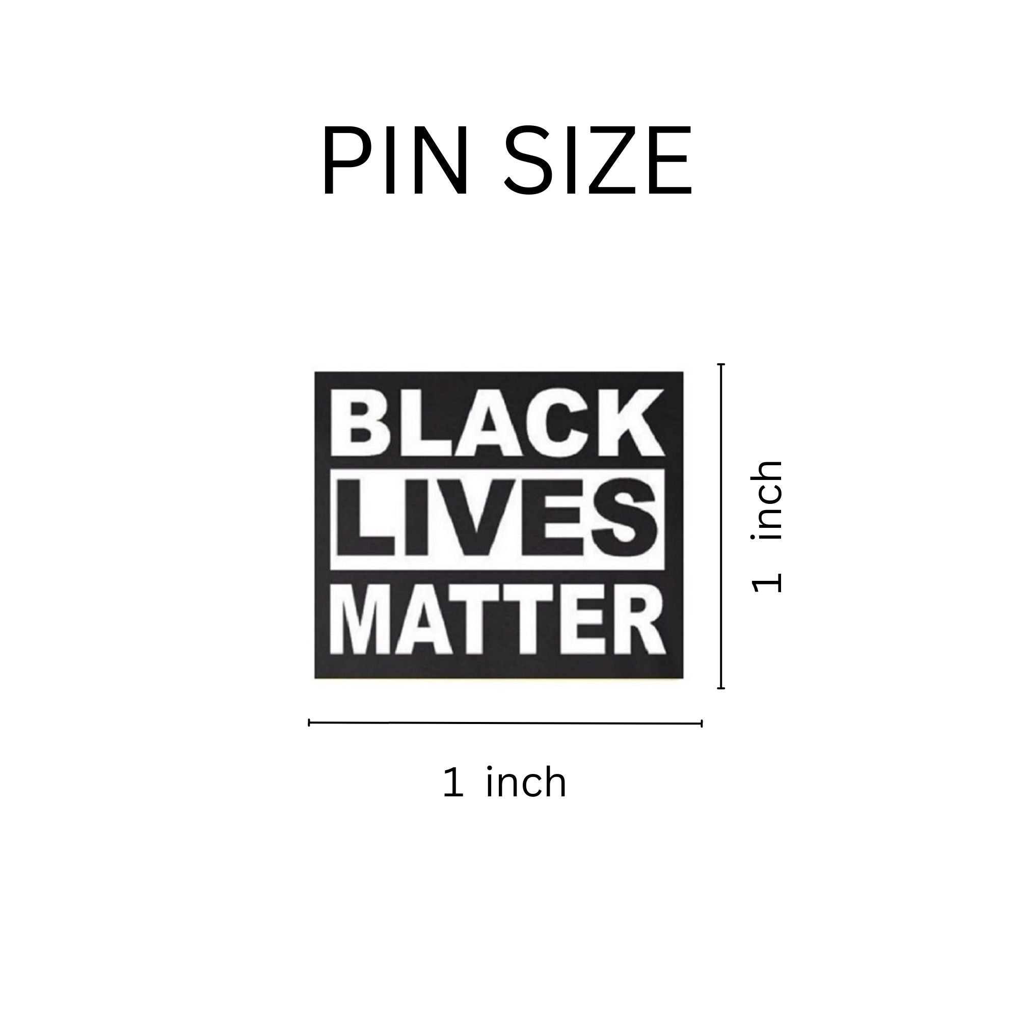 Black Lives Matter Silicone Pins The Awareness Company