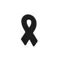 Black Ribbon Silicone Pins The Awareness Company