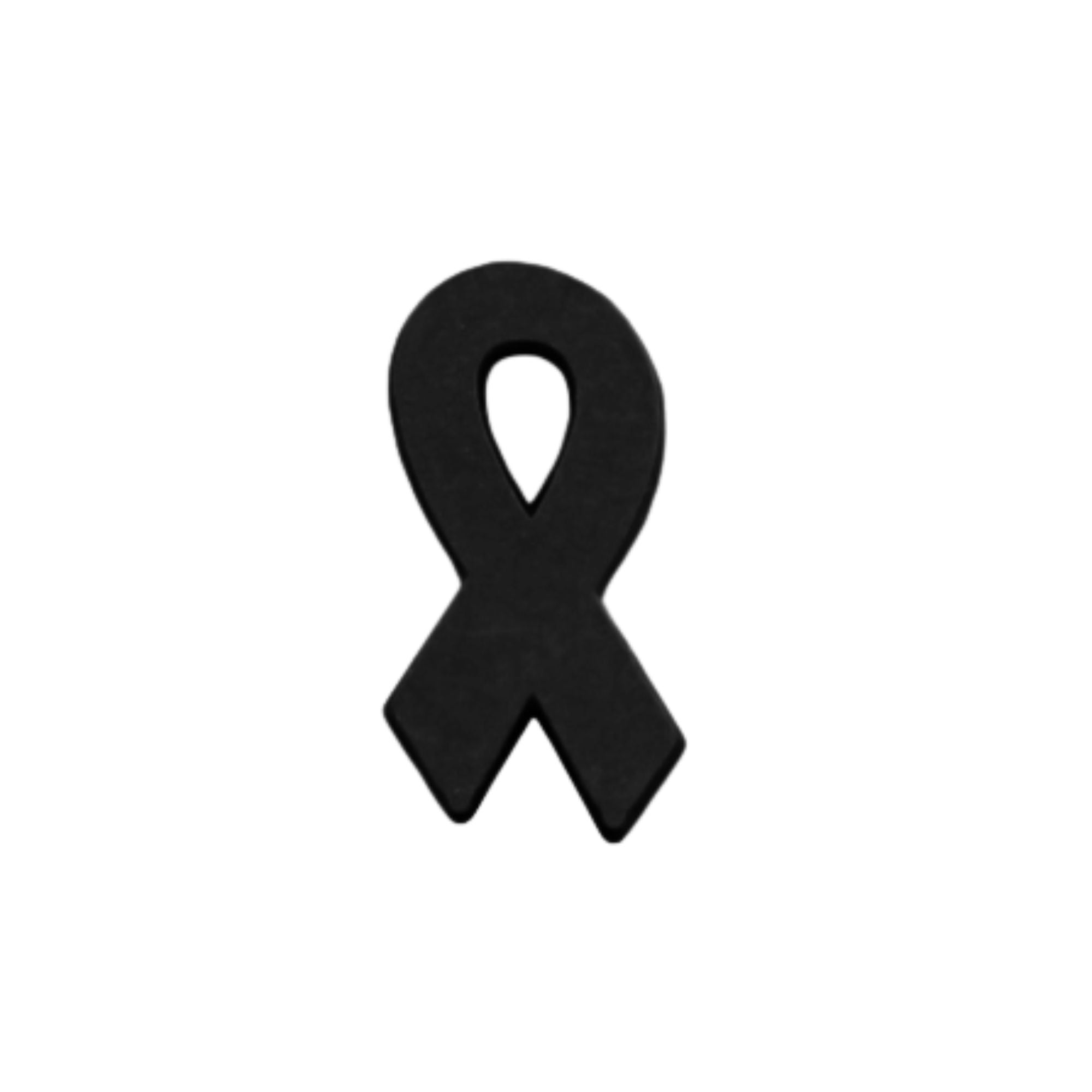 Black Ribbon Silicone Pins The Awareness Company