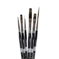 Trekell Spectrum Long Handle Top Sellers Brush Set Trekell Art Supplies