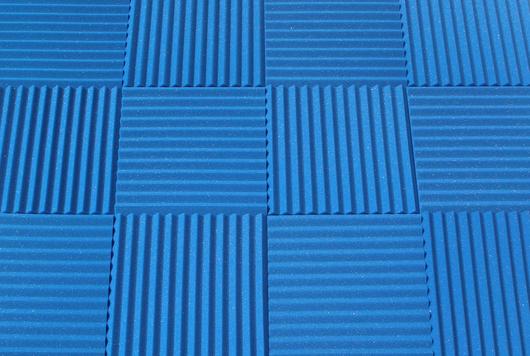 1 Inch Acoustic Foam Wedge Style Panels - 13 Color Options SoundAssured