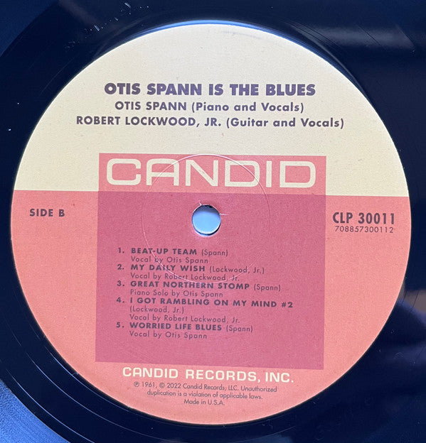 Otis Spann - Otis Spann Is The Blues | Mint (M) Mint (M) Love Vinyl Records