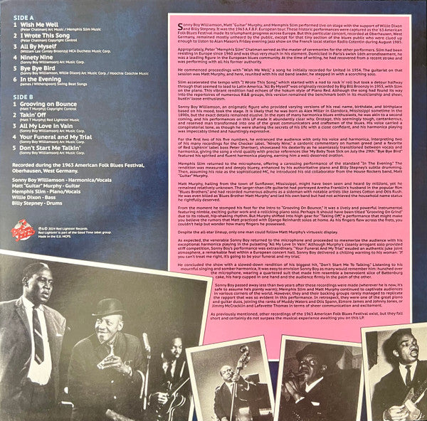 The Reissued 1963 Blues Festival | Mint (M) Mint (M) Love Vinyl Records