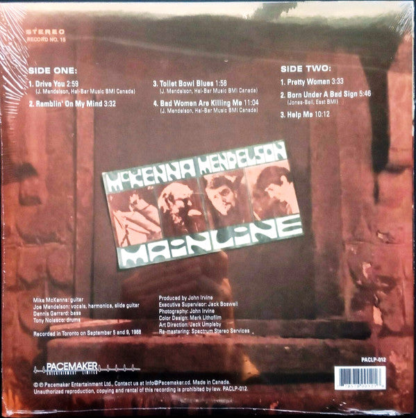 McKenna Mendelson Mainline - McKenna Mendelson Blues | Mint (M) Mint (M) Love Vinyl Records