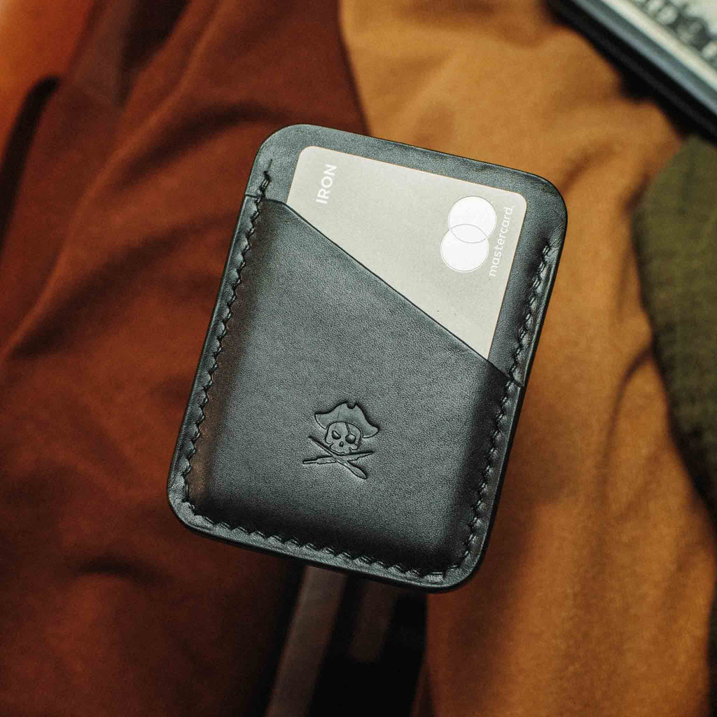 Slim Leather Wallet - Boatswain v3 | Minimalist Card Holder | EDC Pirate Goods
