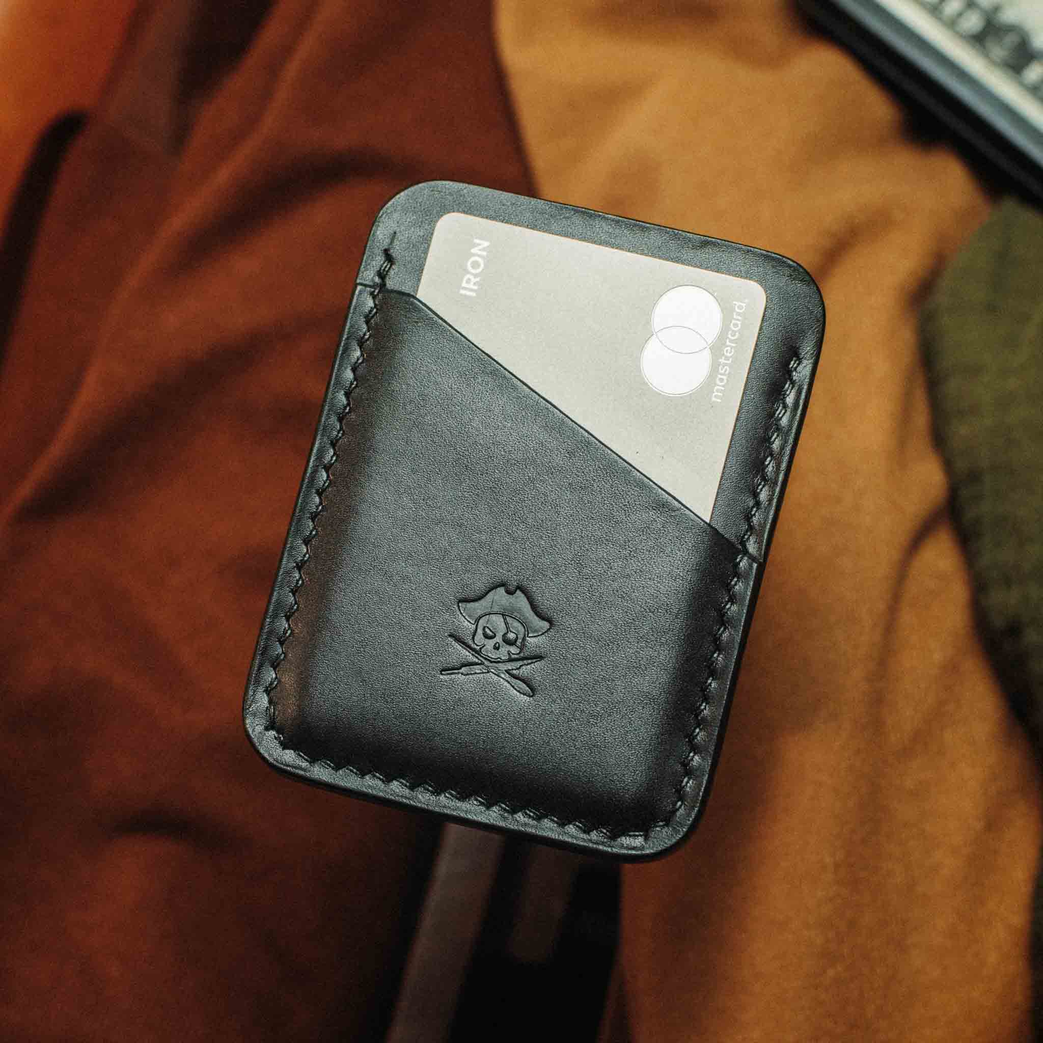 Slim Leather Wallet - Boatswain v3 | Minimalist Card Holder | EDC Pirate Goods