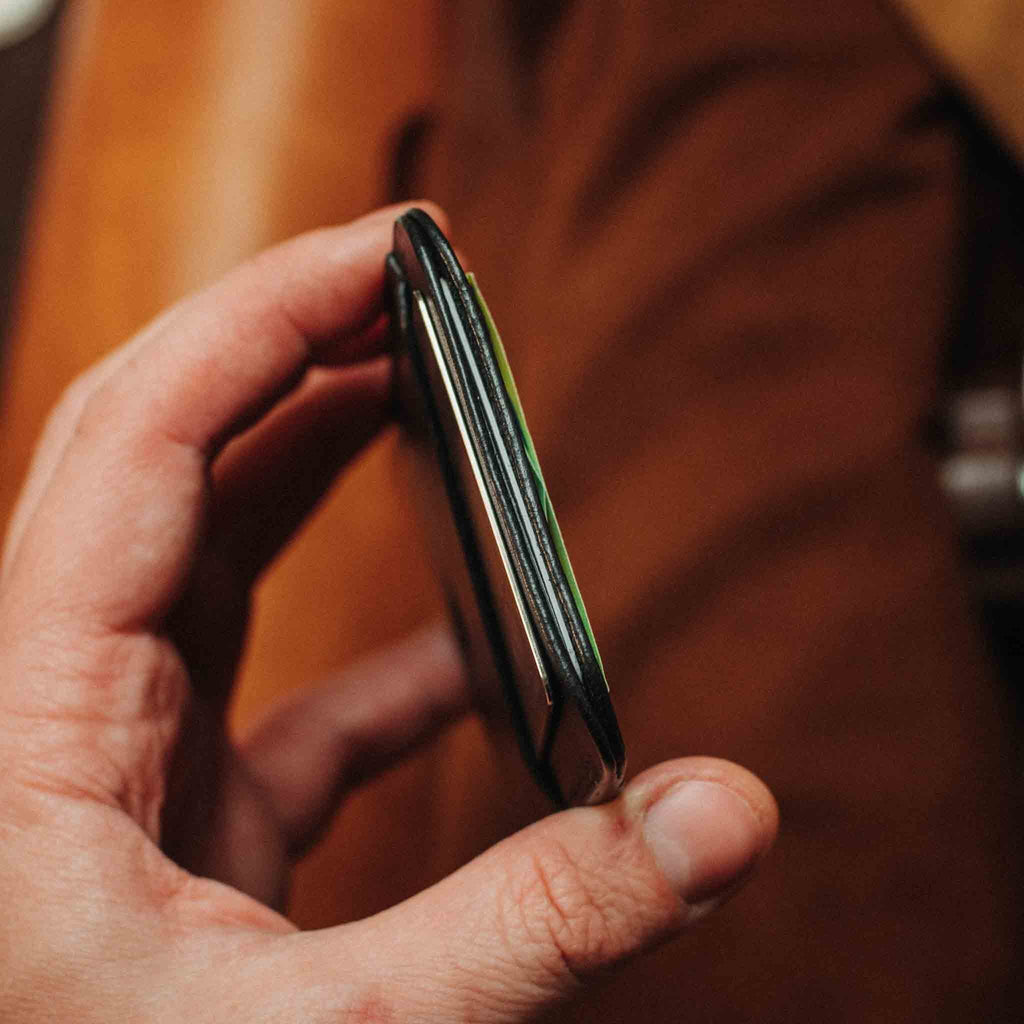 Slim Leather Wallet - Boatswain v3 | Minimalist Card Holder | EDC Pirate Goods