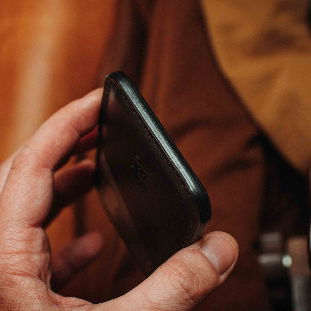 Slim Leather Wallet - Boatswain v3 | Minimalist Card Holder | EDC Pirate Goods