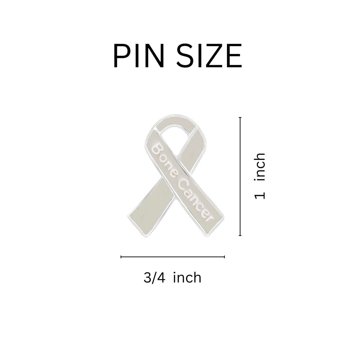 Bone Cancer Awareness Ribbon Pins The Awareness Company