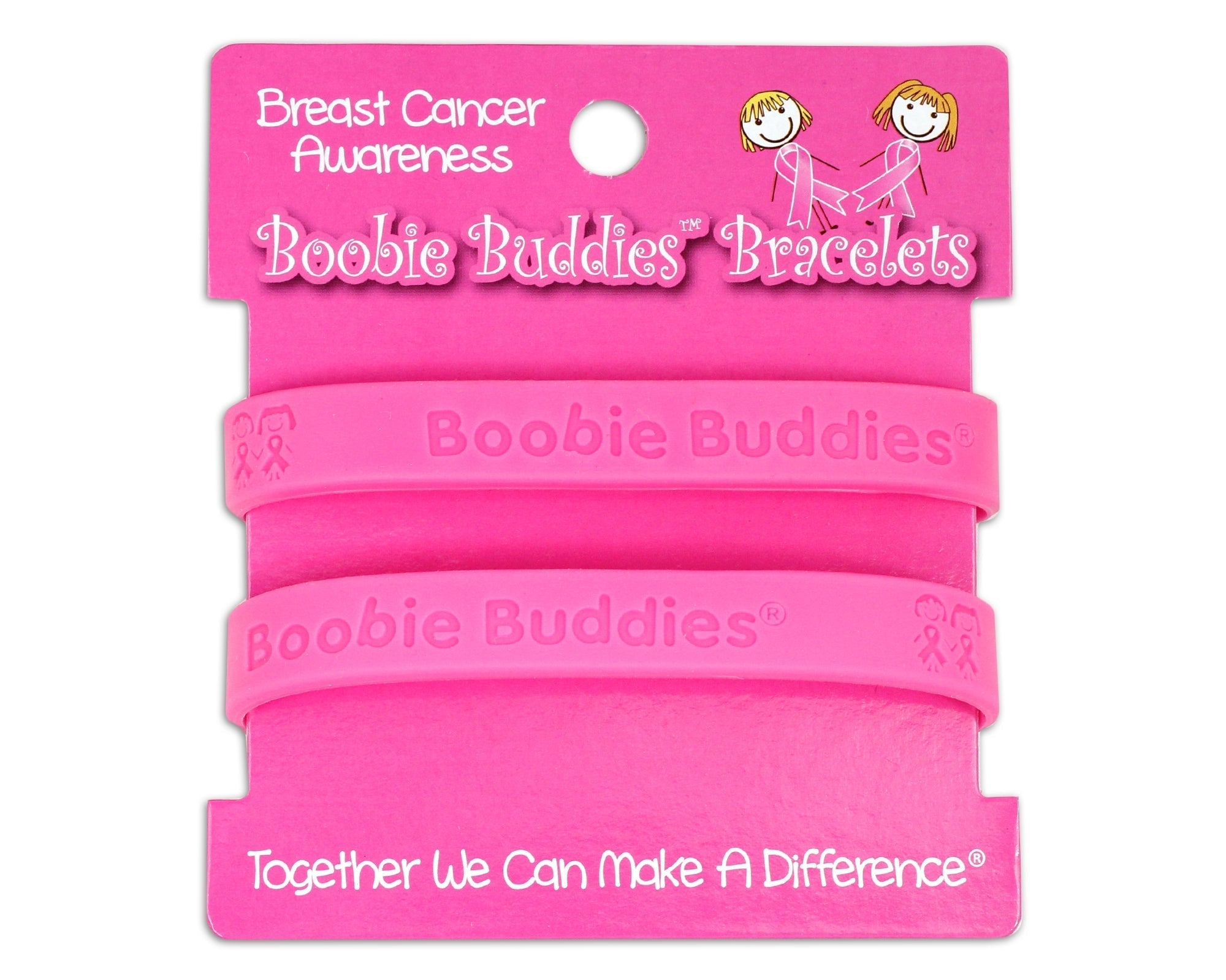 Boobie Buddies Breast Cancer Bracelets Cards The Awareness Company
