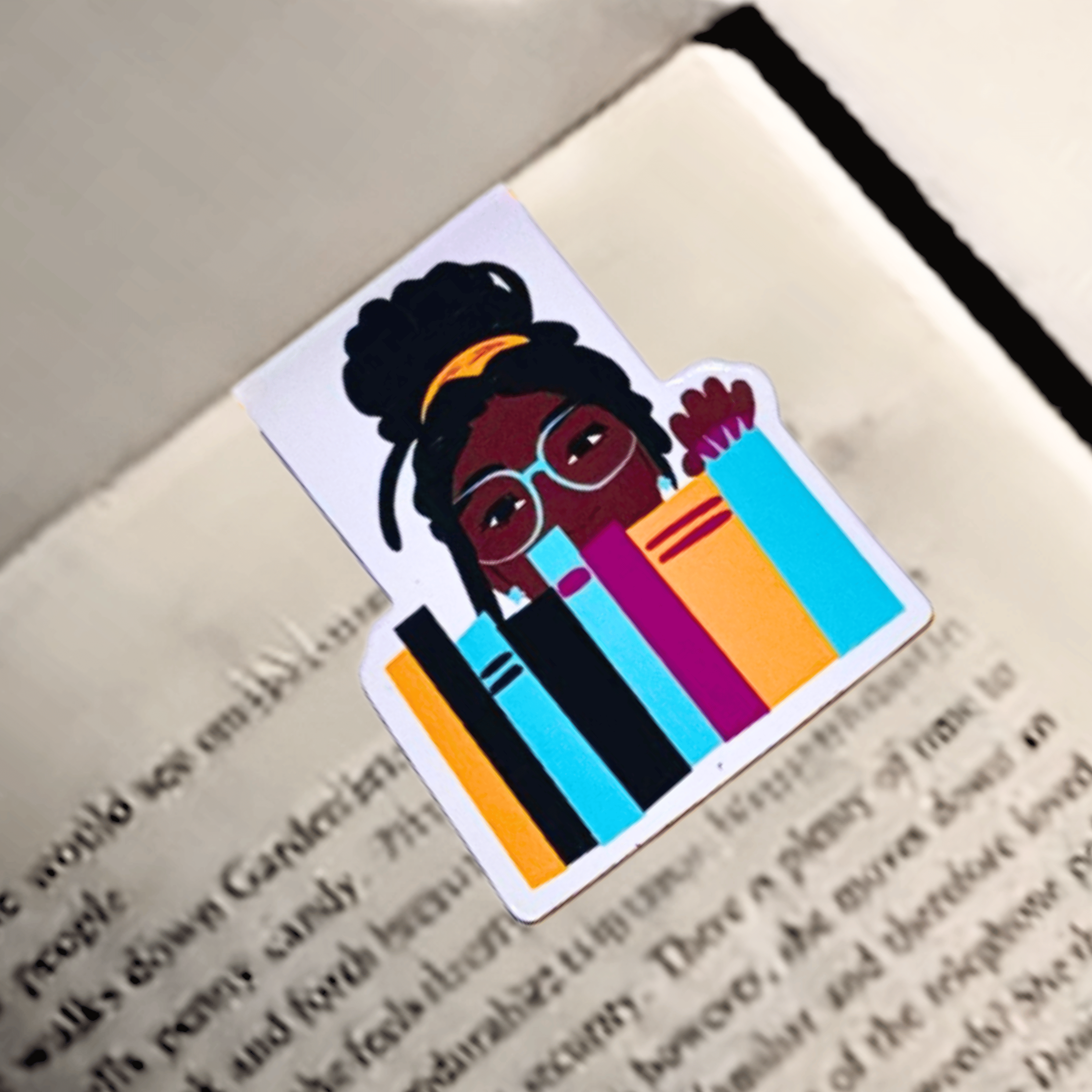 Bookshelf Magnetic Page Marker CheerNotes