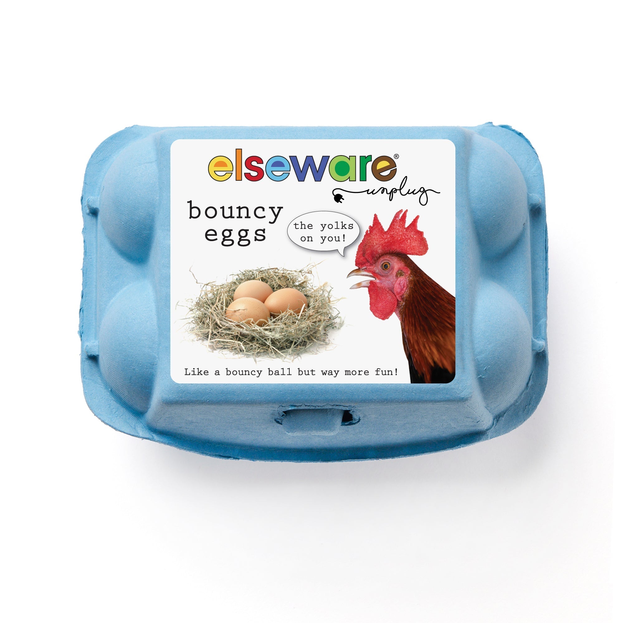 Bouncy Eggs - Sensory Kid Toy - Easter Prank elseware unplug