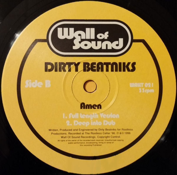 Dirty Beatniks - Beatnik Bounce | Near Mint (NM) Near Mint (NM) Love Vinyl Records