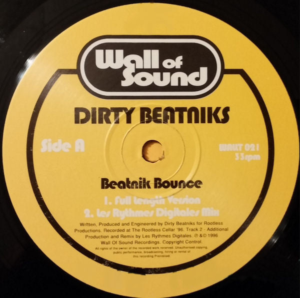 Dirty Beatniks - Beatnik Bounce | Near Mint (NM) Near Mint (NM) Love Vinyl Records